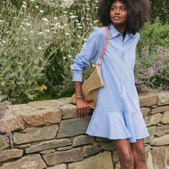 Tuckernuck Chambray Callahan Shirt Dress - Picture 1 of 2